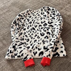 Whisper printed sweater